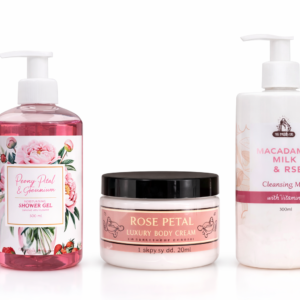 Macadamia Milk & Rose Luxury Bath Gift Set