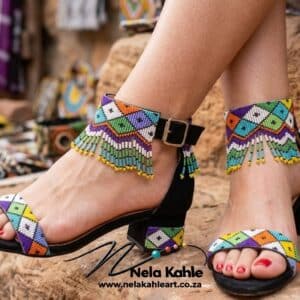 Beaded sandals