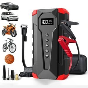 Car Jump Starter + Air Compressor 4-in-1